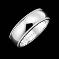 925S Milgrain Comfort Fit Wedding Band Ring
