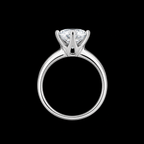 925S Classic Solitaire Moissanite Engagement Ring – Size 8