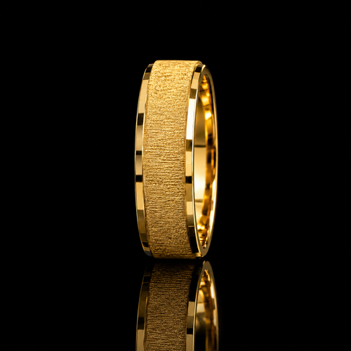 18K Colombian Gold Wedding Band