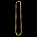 S18" | Aurelio Byzantine Link Chain Necklace in 10K Yellow Gold