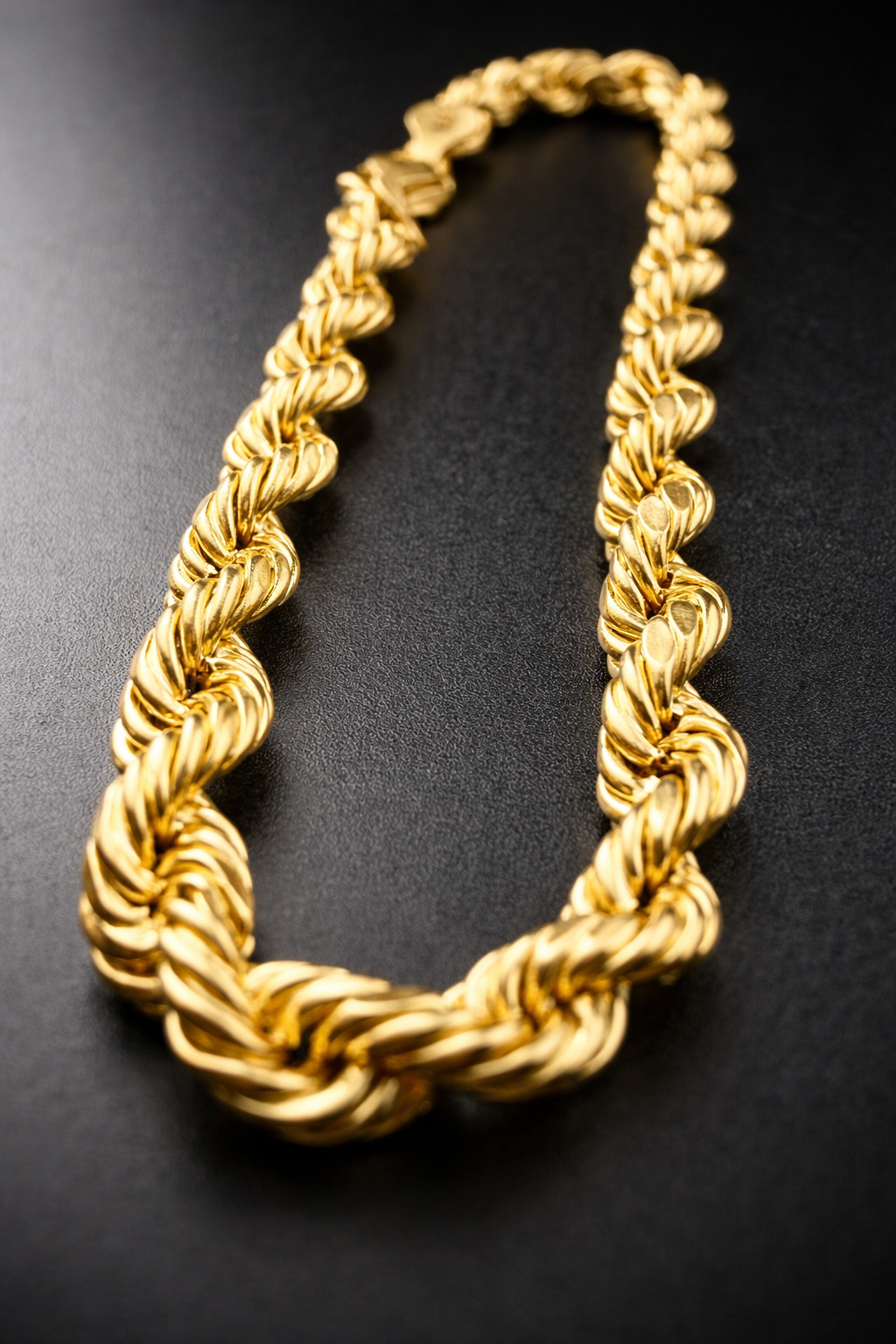 14K Hollow Rope Bracelet 5MM