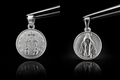 Miraculous Medal Pendant – 925S