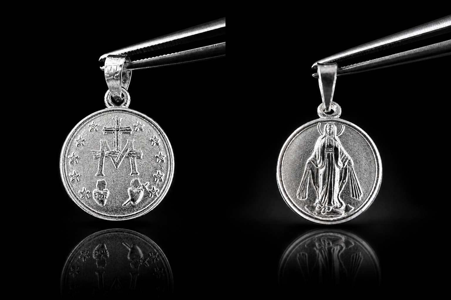 Miraculous Medal Pendant – 925S