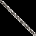 Lusso Cyclone 3mm Diamond-Cut Chain – 925 Sterling Silver