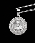 Sacred Heart Jesus Medallion – 925S