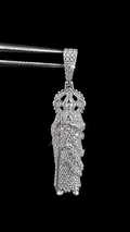 Saint Jude Iced Pendant – Moissanite | 925S