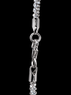 22" | 925 Sterling Silver Diamond-Cut Popcorn Chain Necklace – 5MM | 27.1G