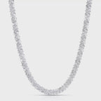 22" | 925 Sterling Silver 2MM Popcorn Chain Necklace